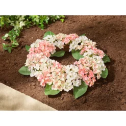 Deko-Kunstblumenkranz „Hortensien“