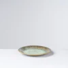 Desserteller-Set, Steinzeug Flussufer blau, grün, braun