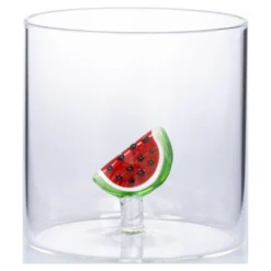 3D-Glas, 350 ml Melonen