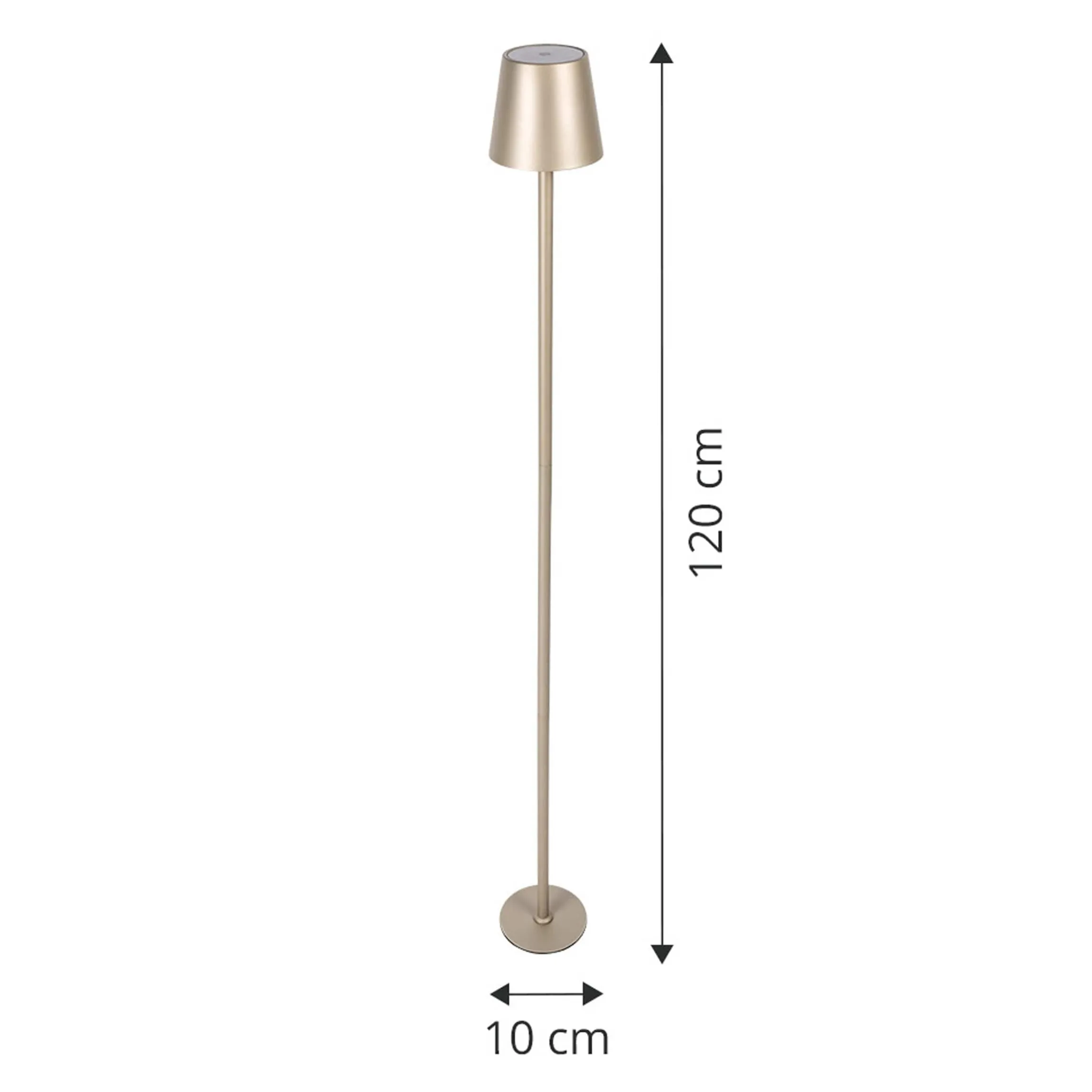 Dimmbare LED-Stehlampe "Stockholm"