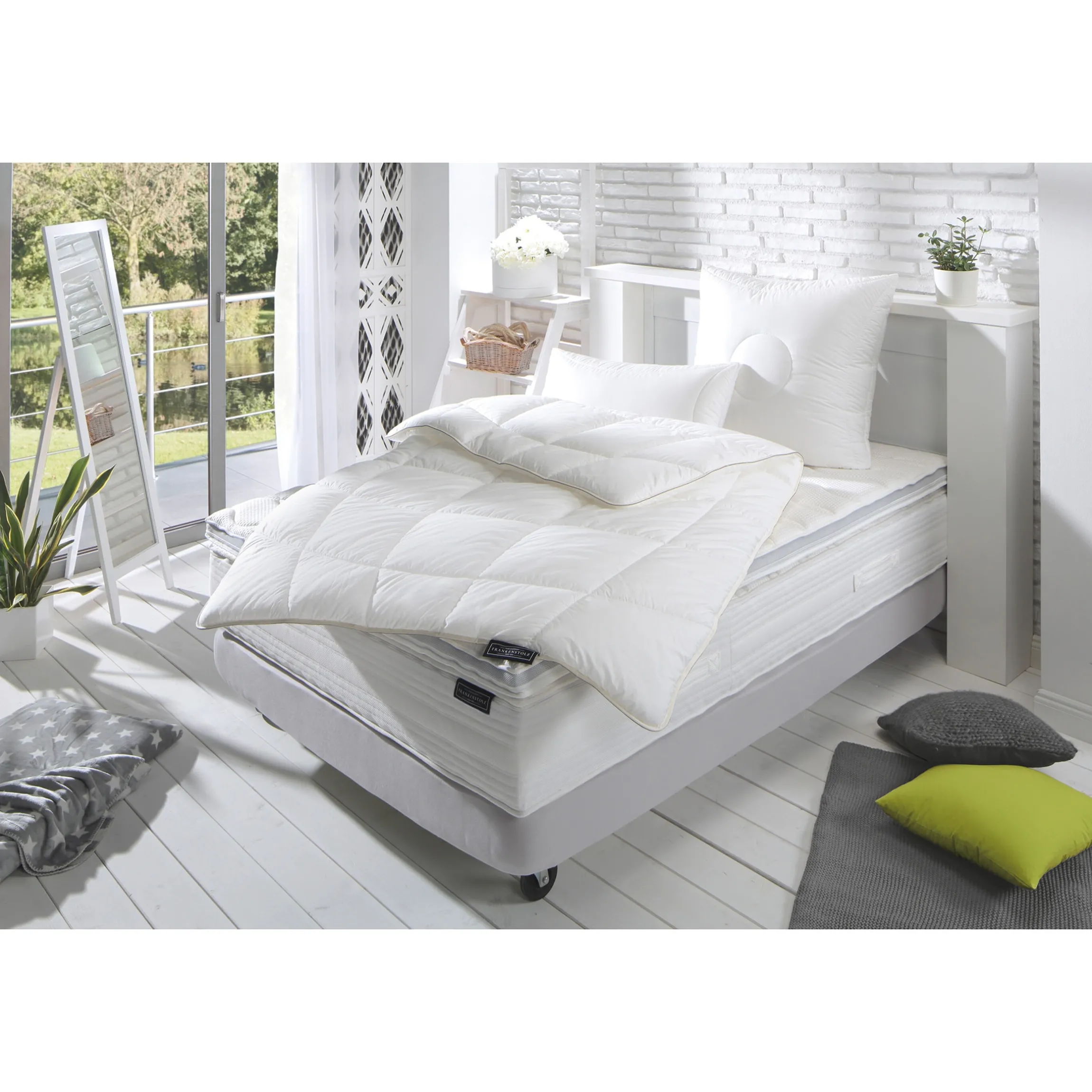 Duo-Light-Steppbett "Klima" 135x200 cm