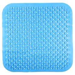 Duschmatte blau