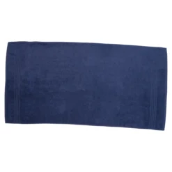 Duschtuch personalisiert mit Namen, 70x140 cm, 100% Baumwolle marine