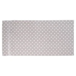 Duschtuch, 70x140 cm, Frottee, 100% Baumwolle Punkte, grau