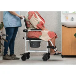 Dusch- und Toilettenrollstuhl