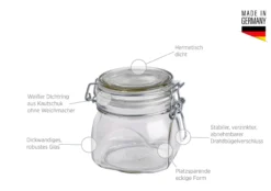 Einmachglas 30 cl GOTHIKA Transparent