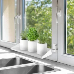 Fensterbrett frischluft, ausziehbar