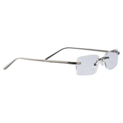 Fertiglesebrille + Gratis Etui grau
