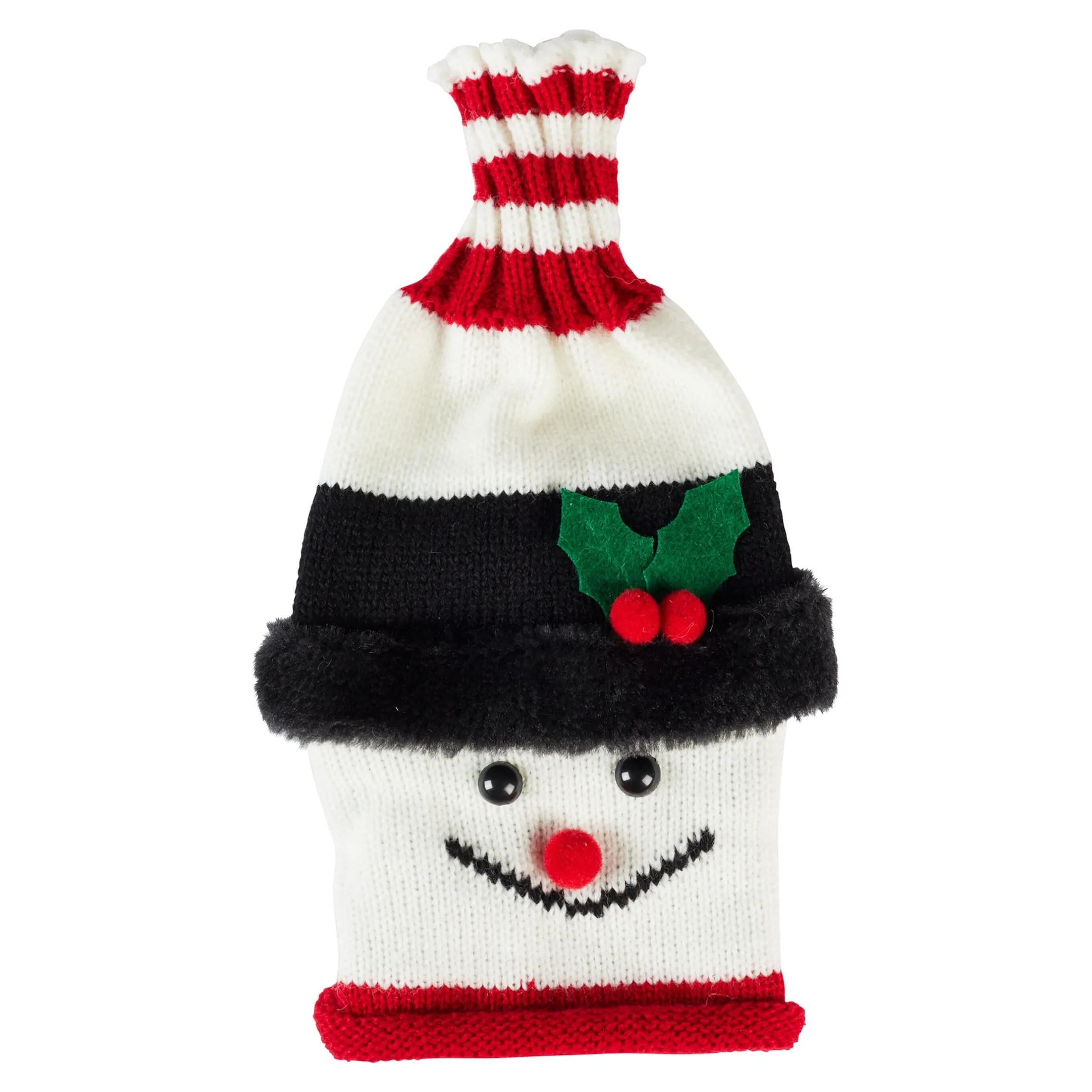 Flaschenkostüm Schneemann