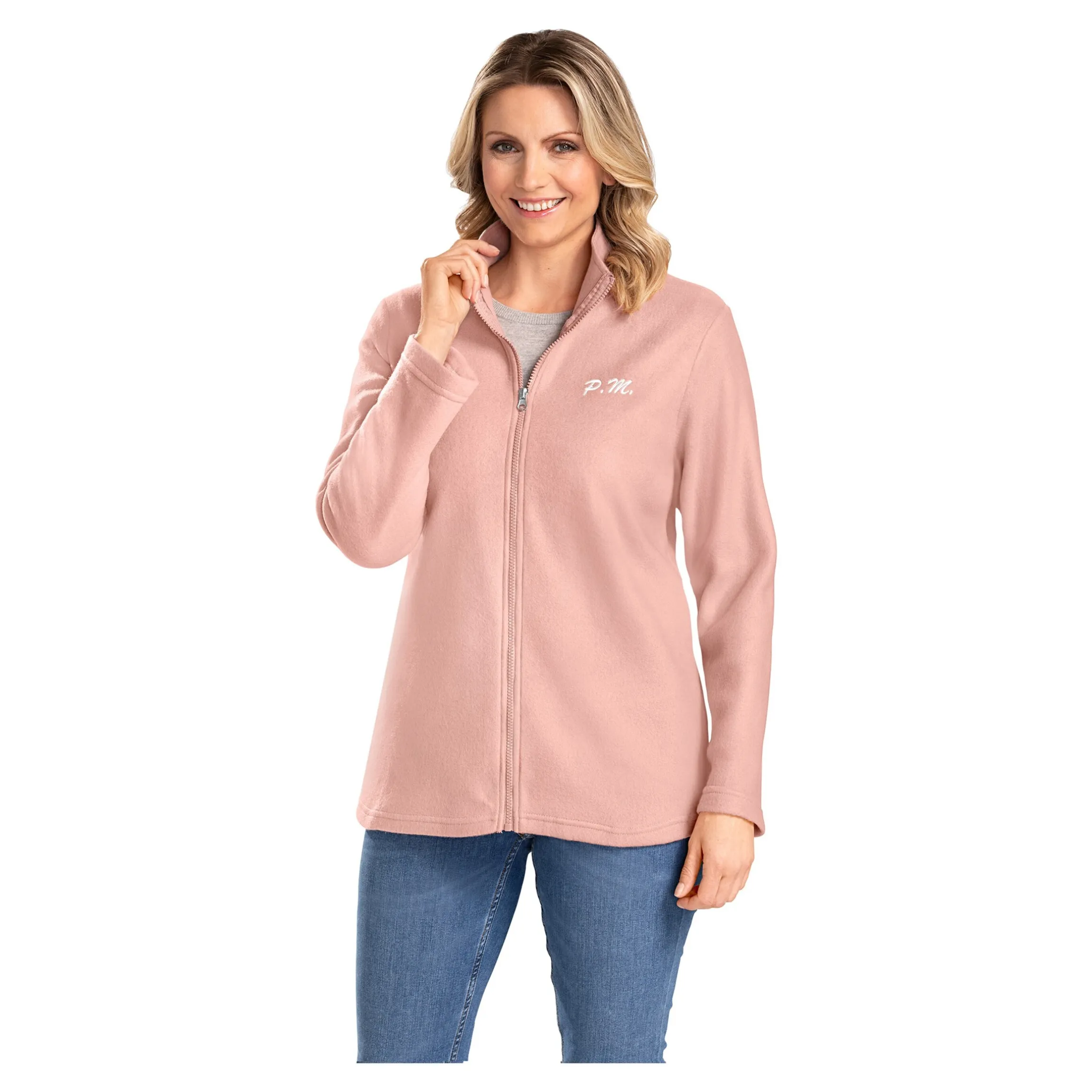 Fleecejacke personalisiert mit Namen
