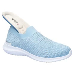Flexi-Damenschuh „Elegant“ rauchblau