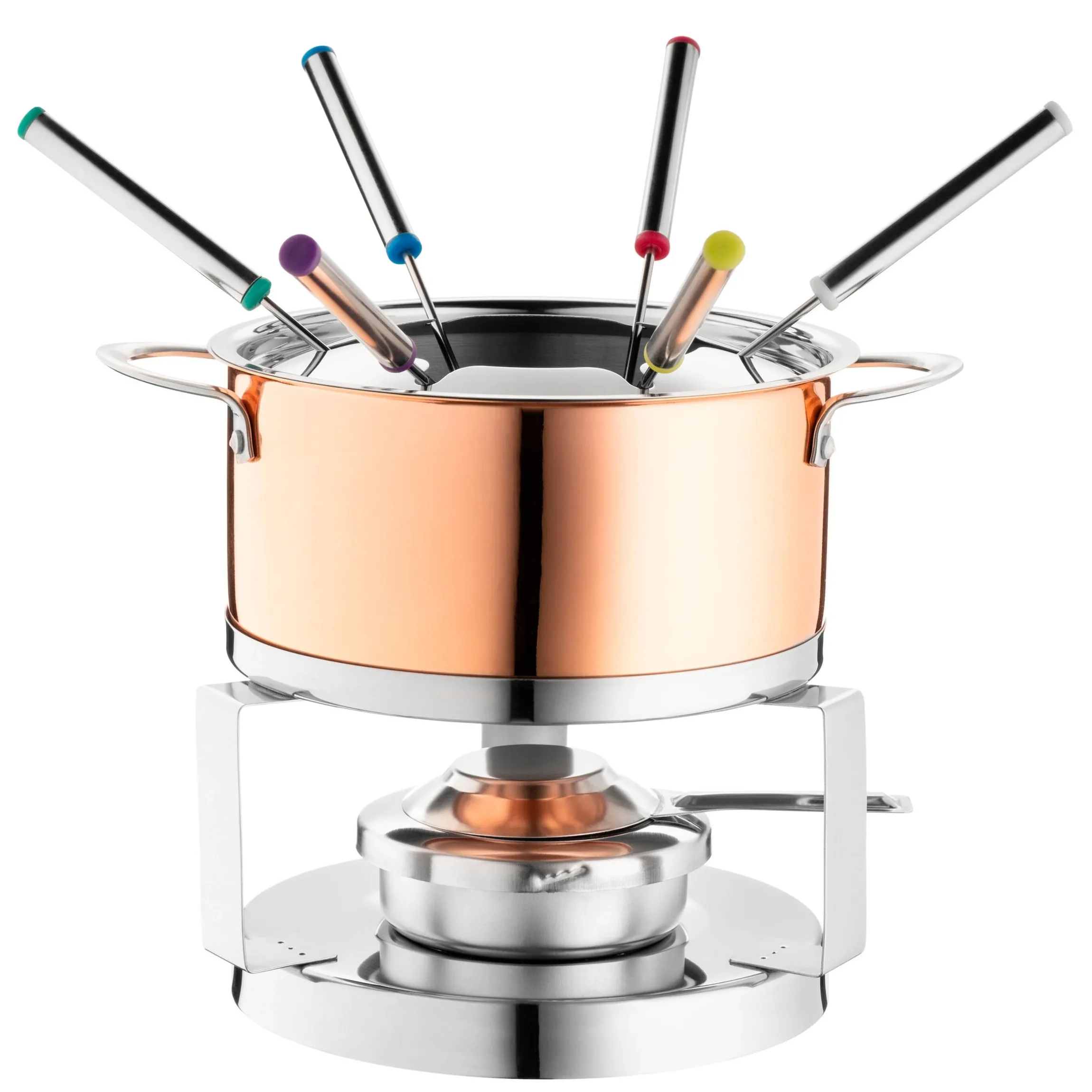 Fondueset, Edelstahl -