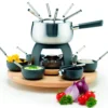 Fondueset, Edelstahl Fondueset