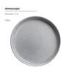 Frühstück Set, Steinzeug Aquata Grau