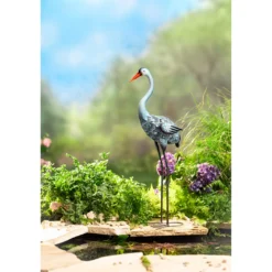 Gartenfigur XXL "Kranich"