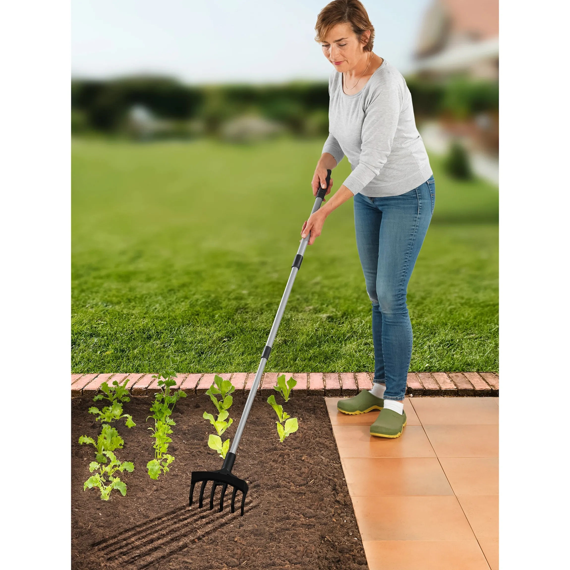 Gartenhacke & Kultivator „2 in 1“