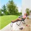 Gartenliege mit Auflage