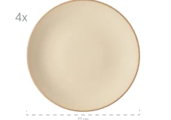 Geschirr-Set, Keramik Ossia Sand