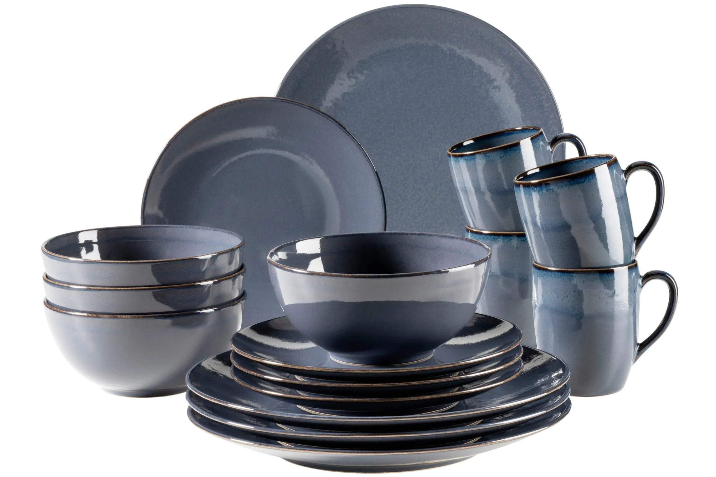 Geschirr-Set, Keramik Ossia Sand