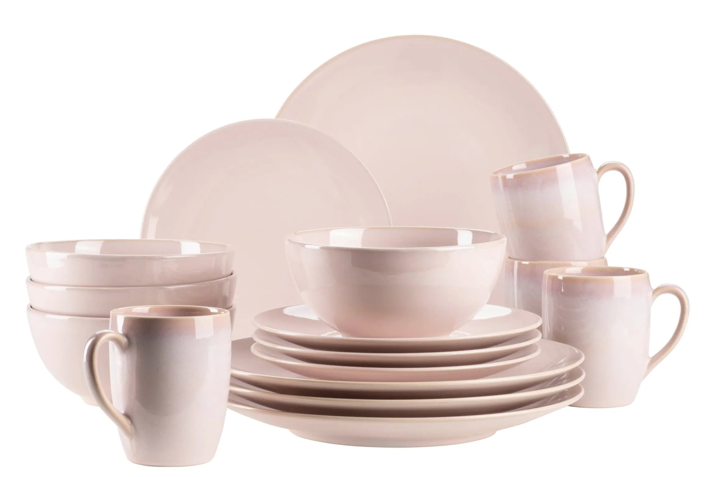 Geschirr-Set, Keramik Ossia Sand
