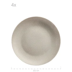 Geschirr-Set, Porzellan Kitchen Time II Beige