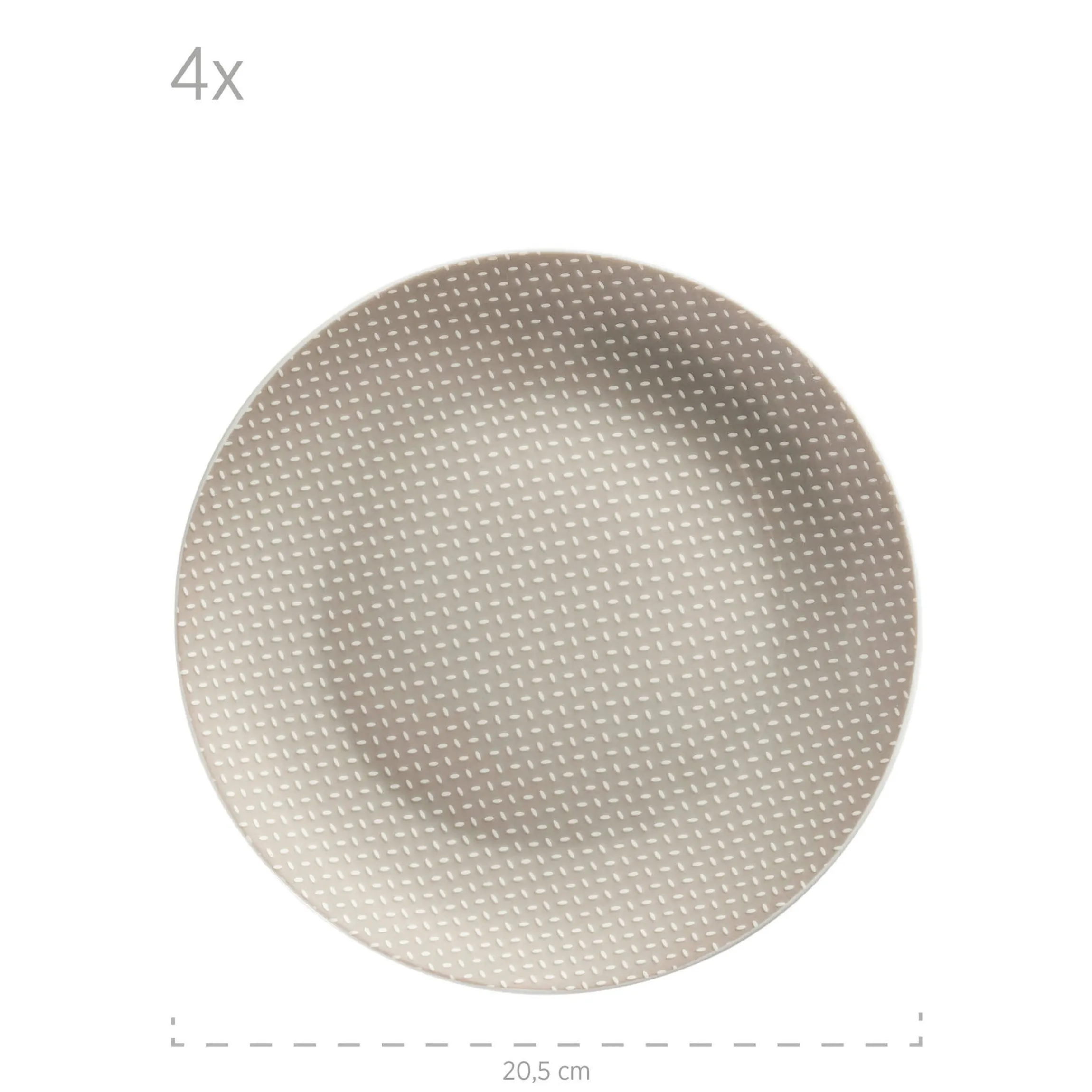 Geschirr-Set, Porzellan Kitchen Time II Beige