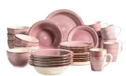 Geschirr-Set, Steingut Lumaca Berry