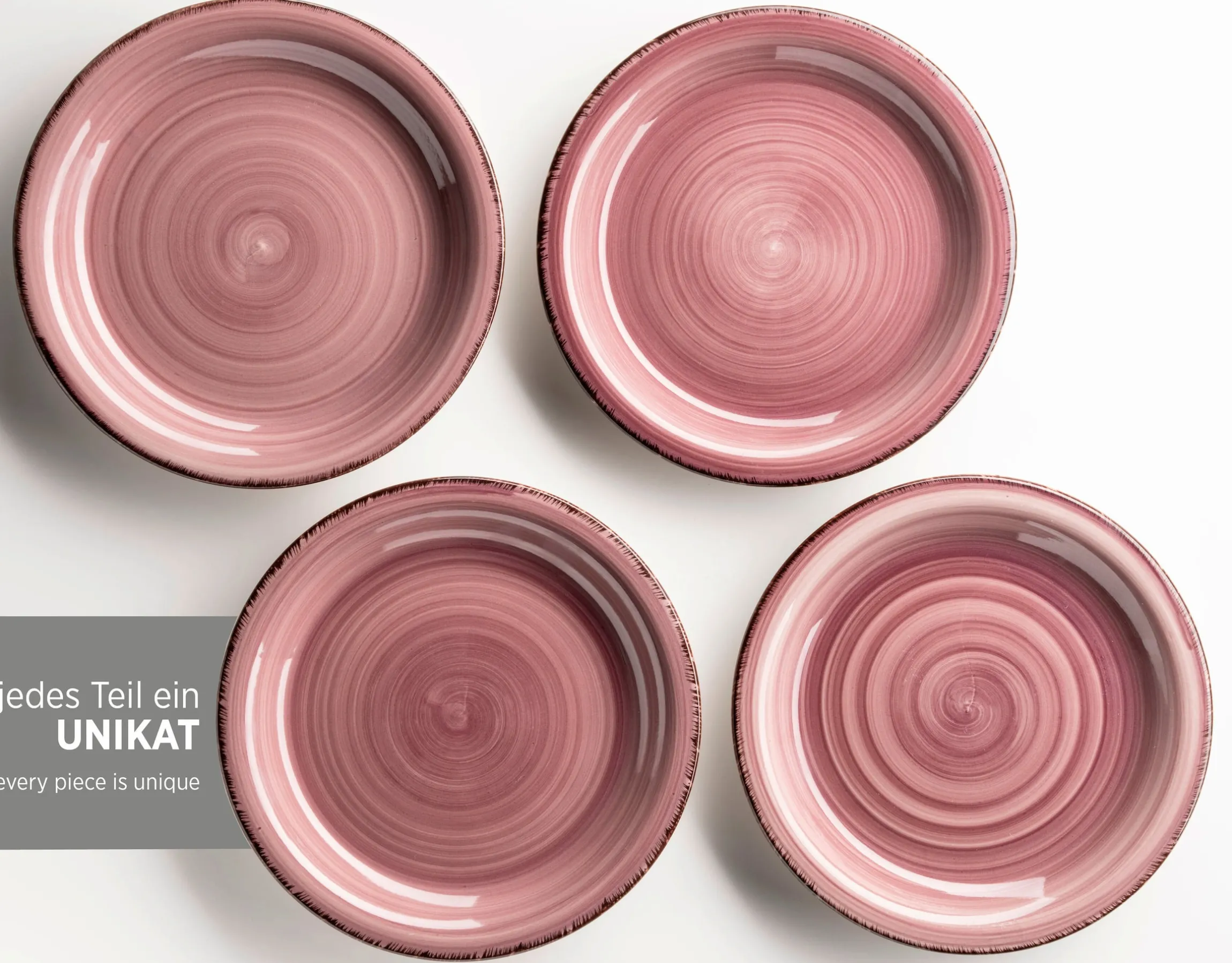 Geschirr-Set, Steingut Lumaca Berry