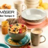 Geschirr-Set, Steingut Lumaca Laguna