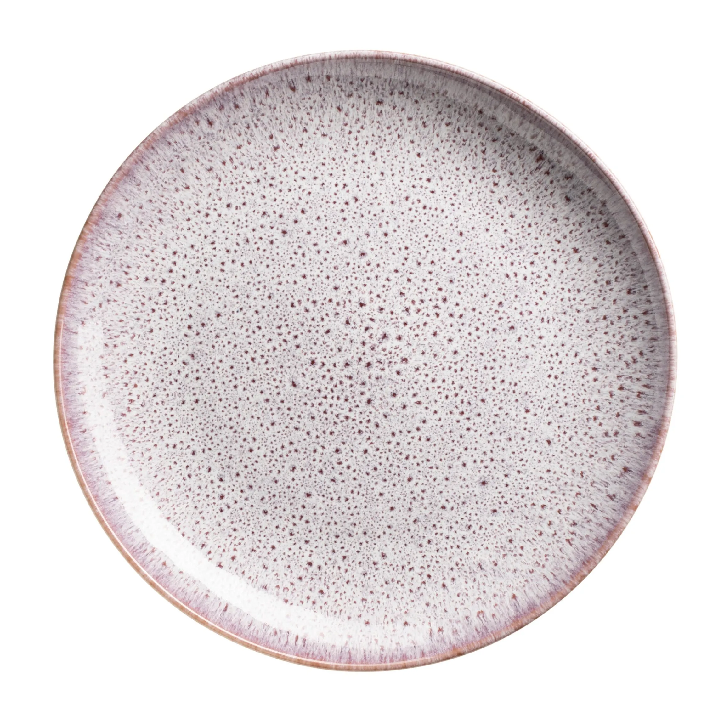 Geschirr-Set, Steinzeug Alpenwiese Beere / Creme
