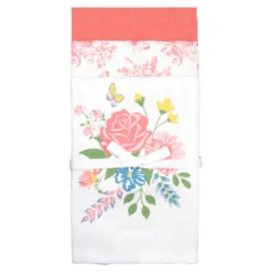 Geschirrtücher-Set „Rose“, 3 Stück