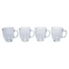 Glas-Tassen-Set, 4 Stück je 350 ml