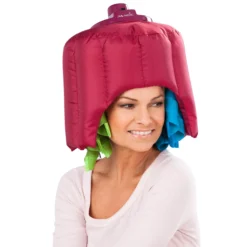 Haartrockenhaube "aubergine"