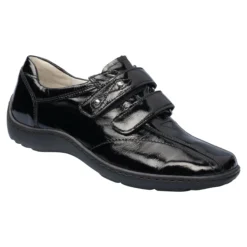 Halbschuh Henni schwarz lack