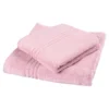 Handtuch personalisiert mit Namen, 50x100 cm, 100% Baumwolle rose