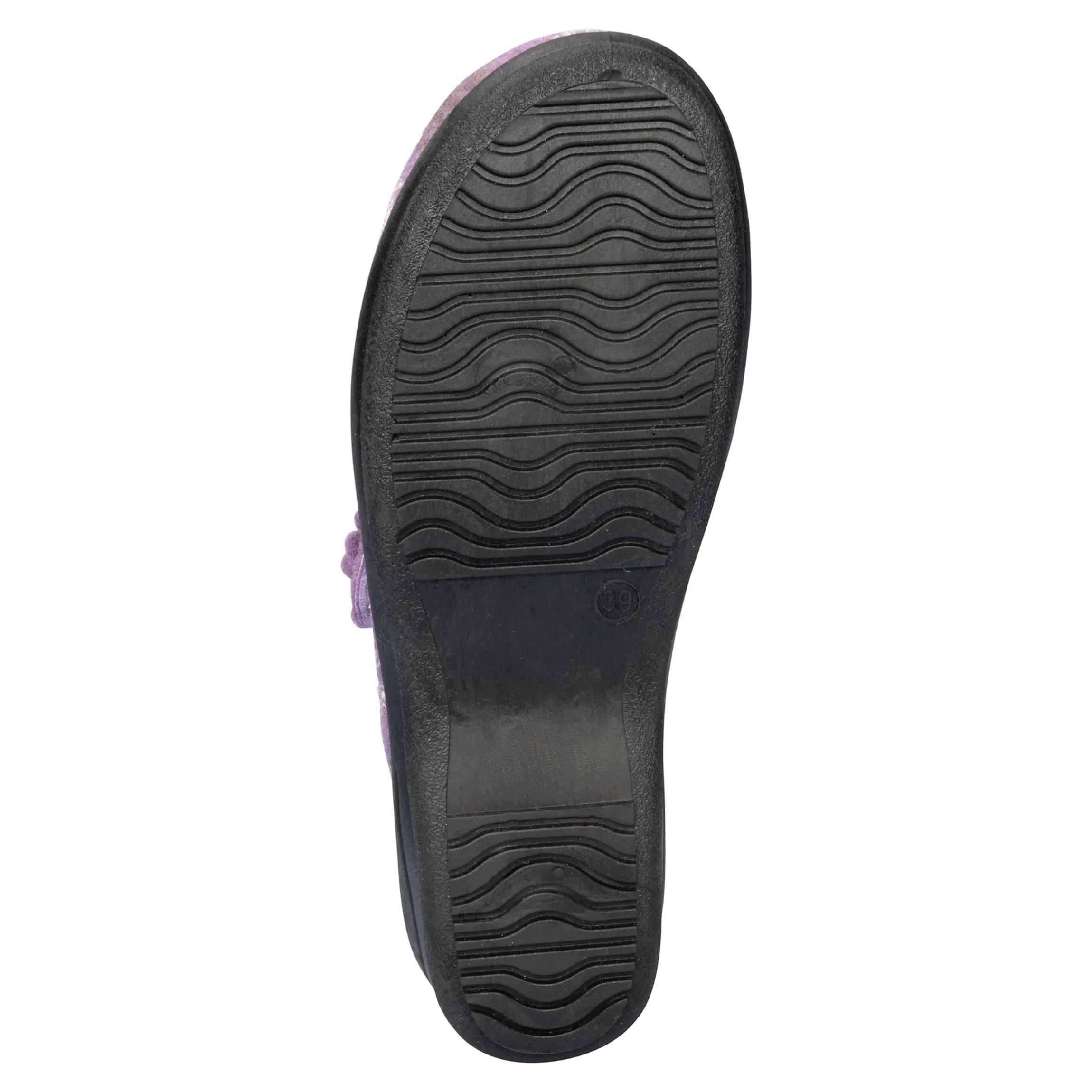 Hausschuh-Pantolette mit Wolle „Eva"