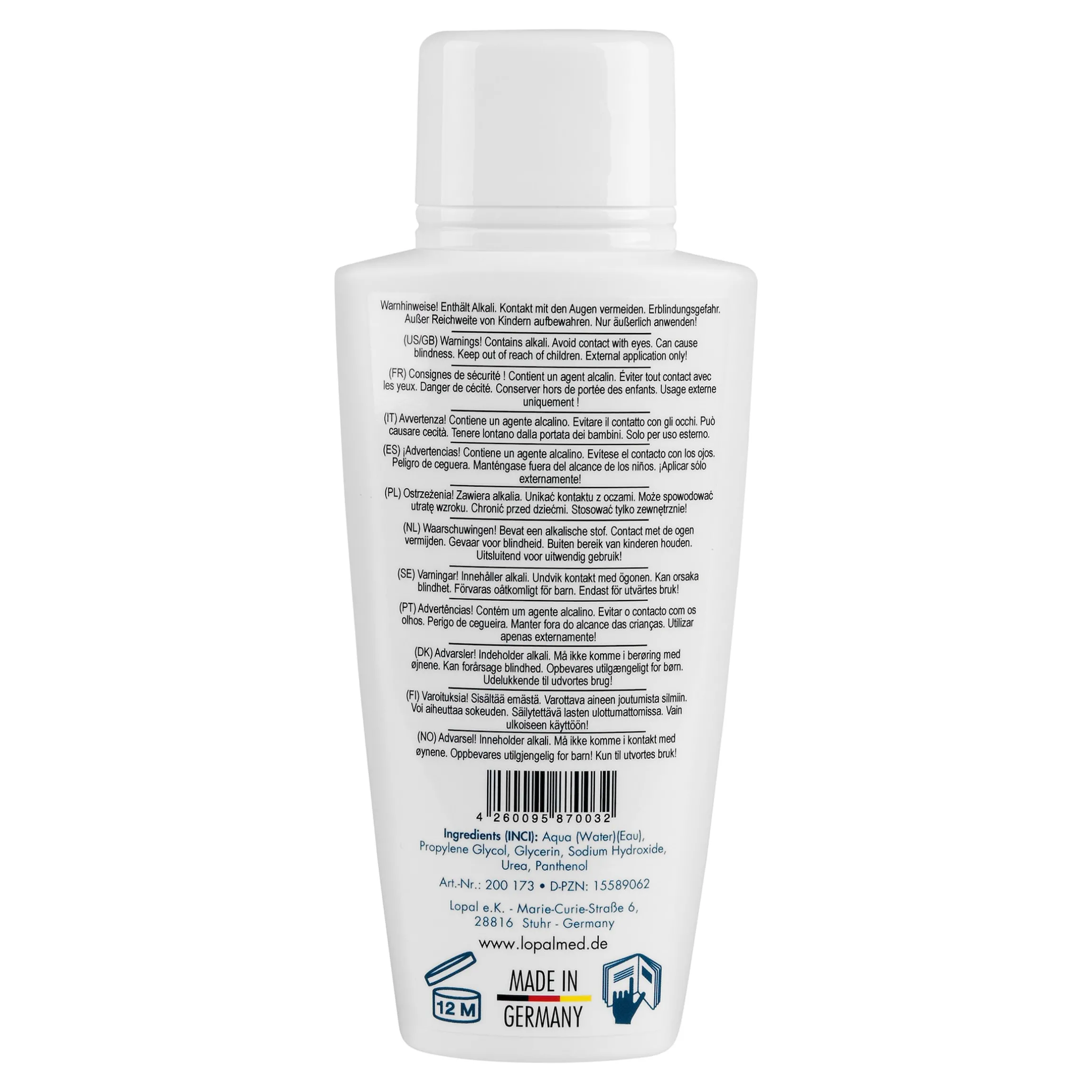 Horn-und Nagelhaut-Entferner, 200 ml