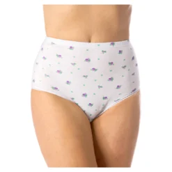 Inkontinenzslip Damen "Blumen"