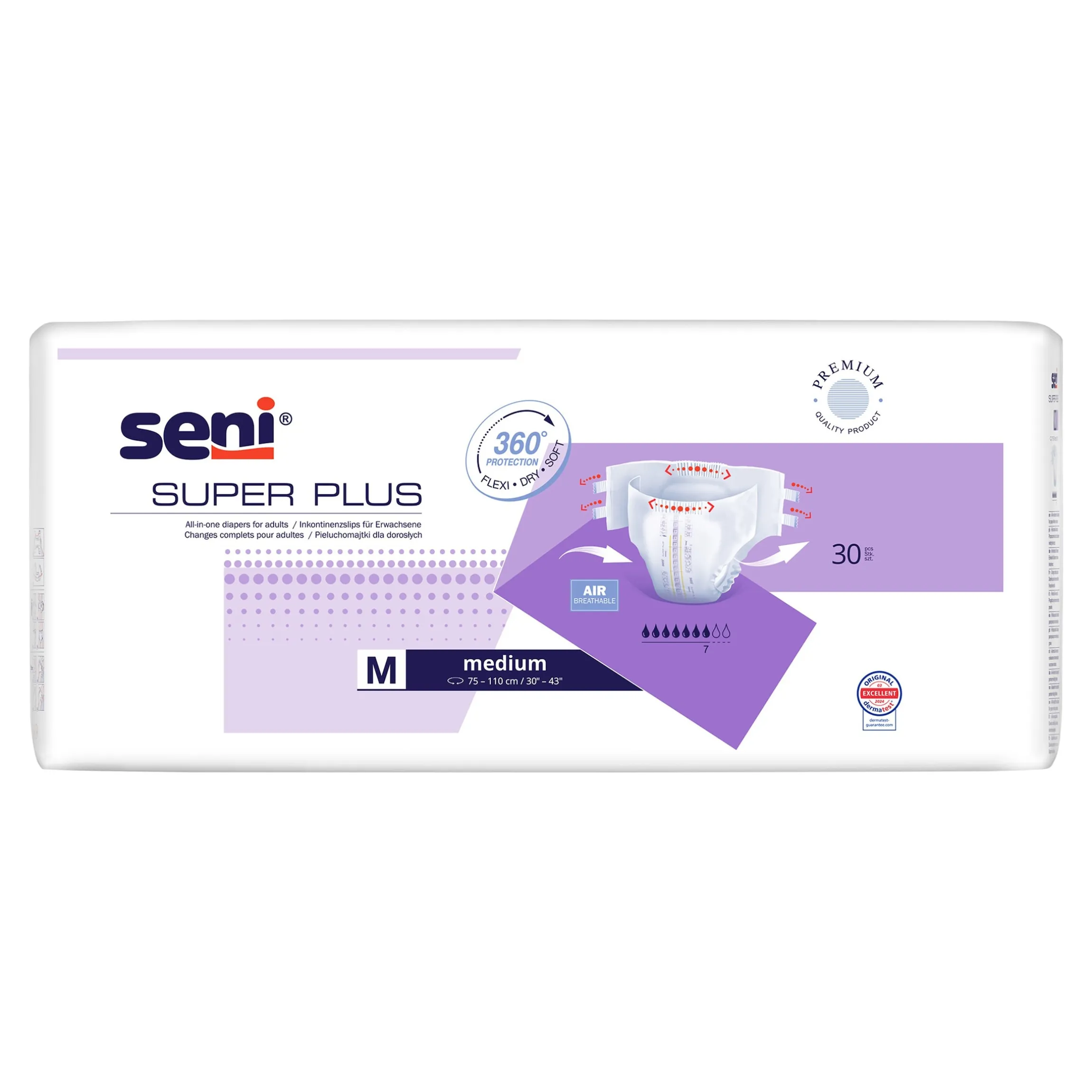 Inkontinenzwindel Super Plus, 30 Stück