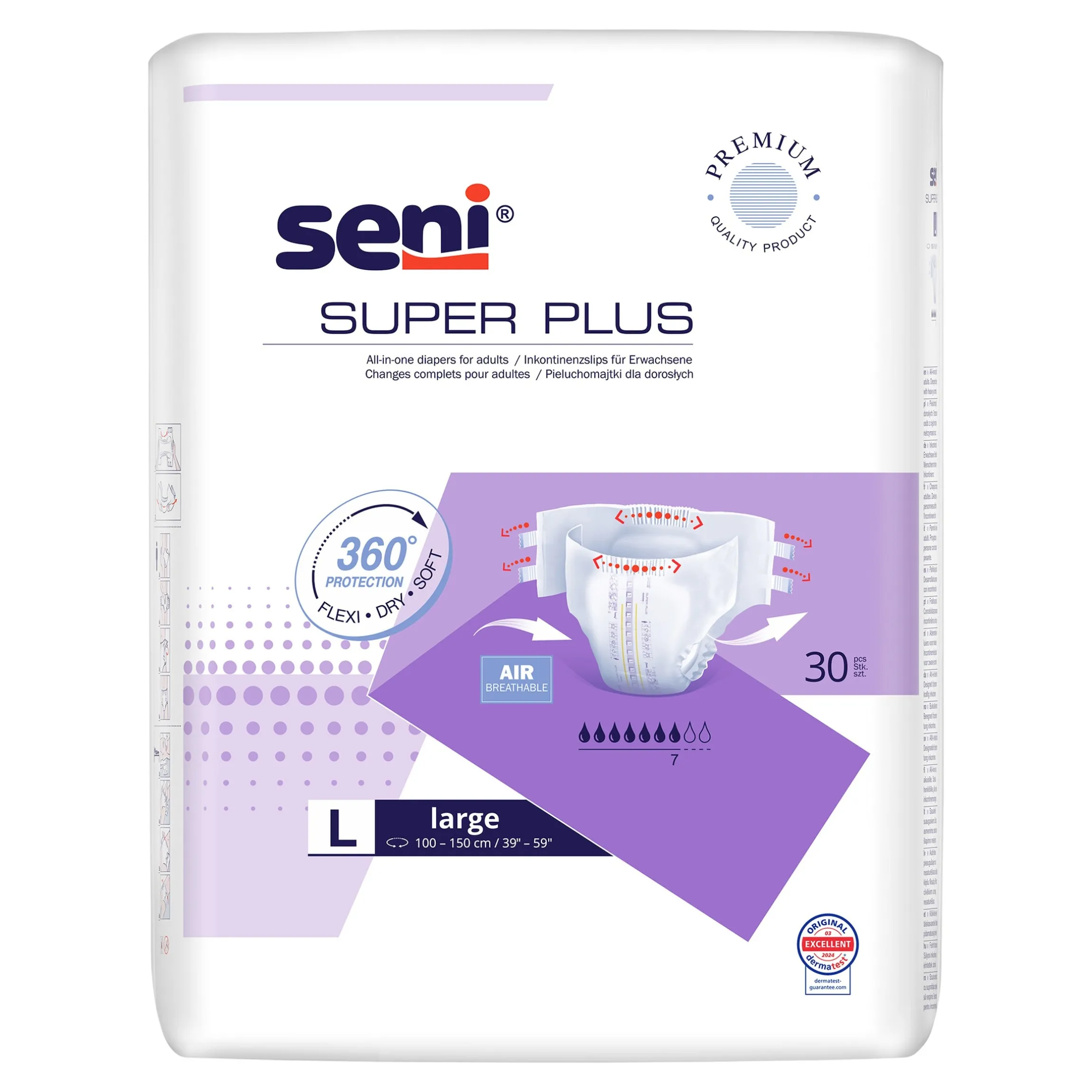 Inkontinenzwindel Super Plus, 30 Stück