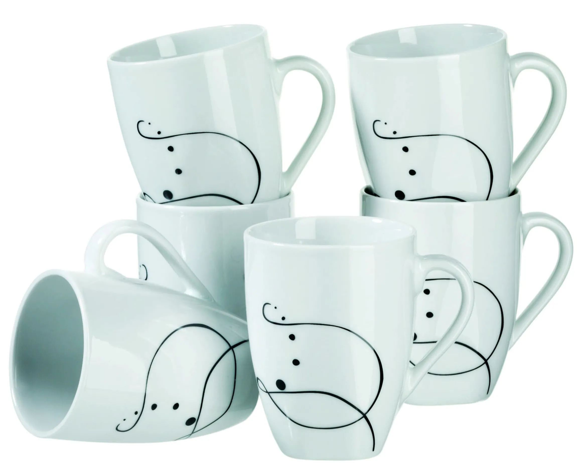 Kaffeebecher CHANSON 6 x Kaffeebecher