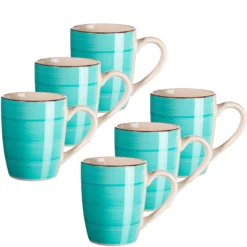 Kaffeebecher-Set, Steingut LUMACA Laguna