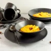 Kaffeebecher-Set, Steinzeug Essential