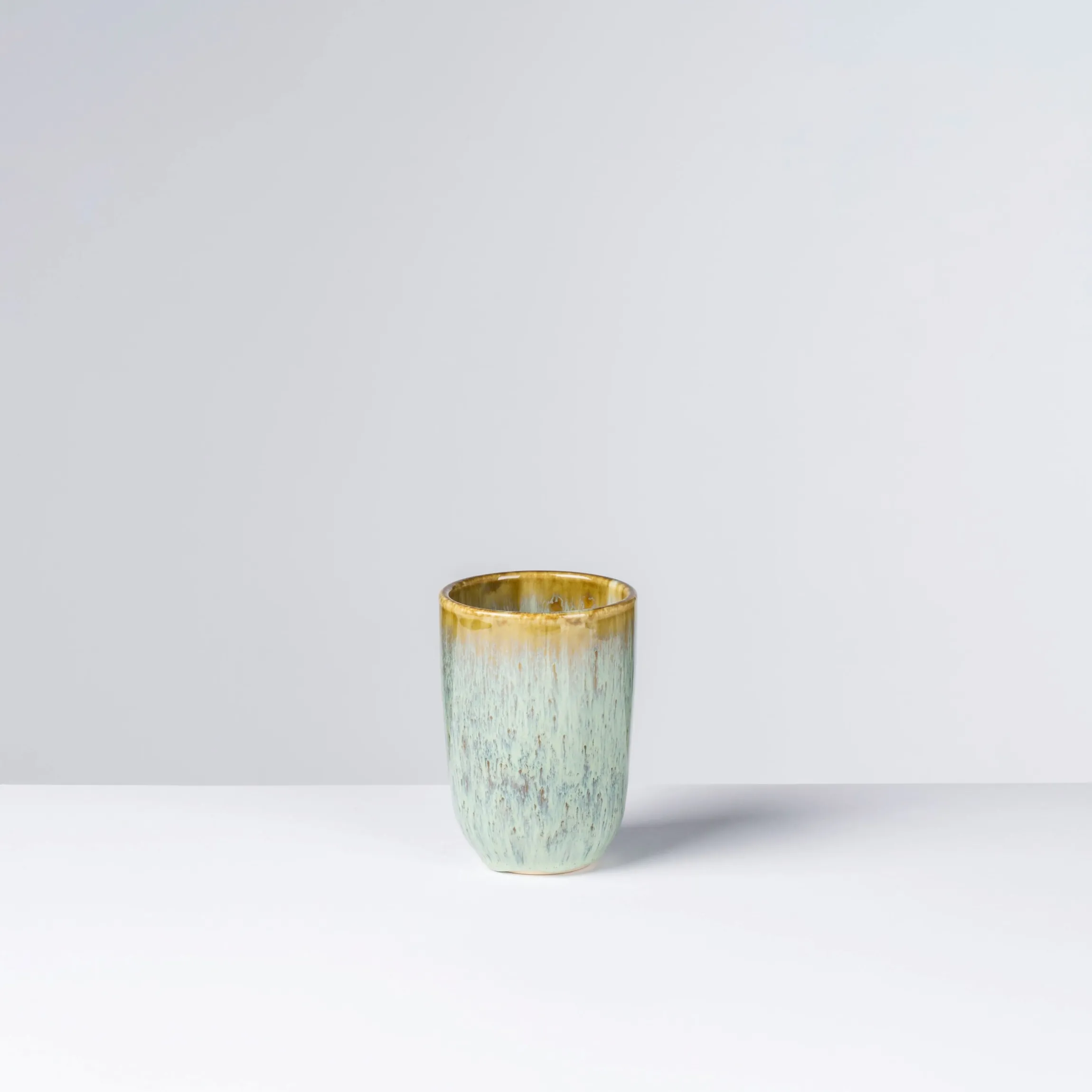Kaffeebecher-Set, Steinzeug Flussufer blau, grün, braun