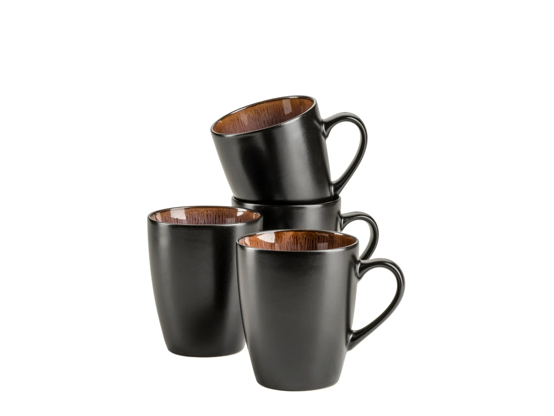 Kaffeebecher-Set, Steinzeug Teona 4 x Kaffeebecher