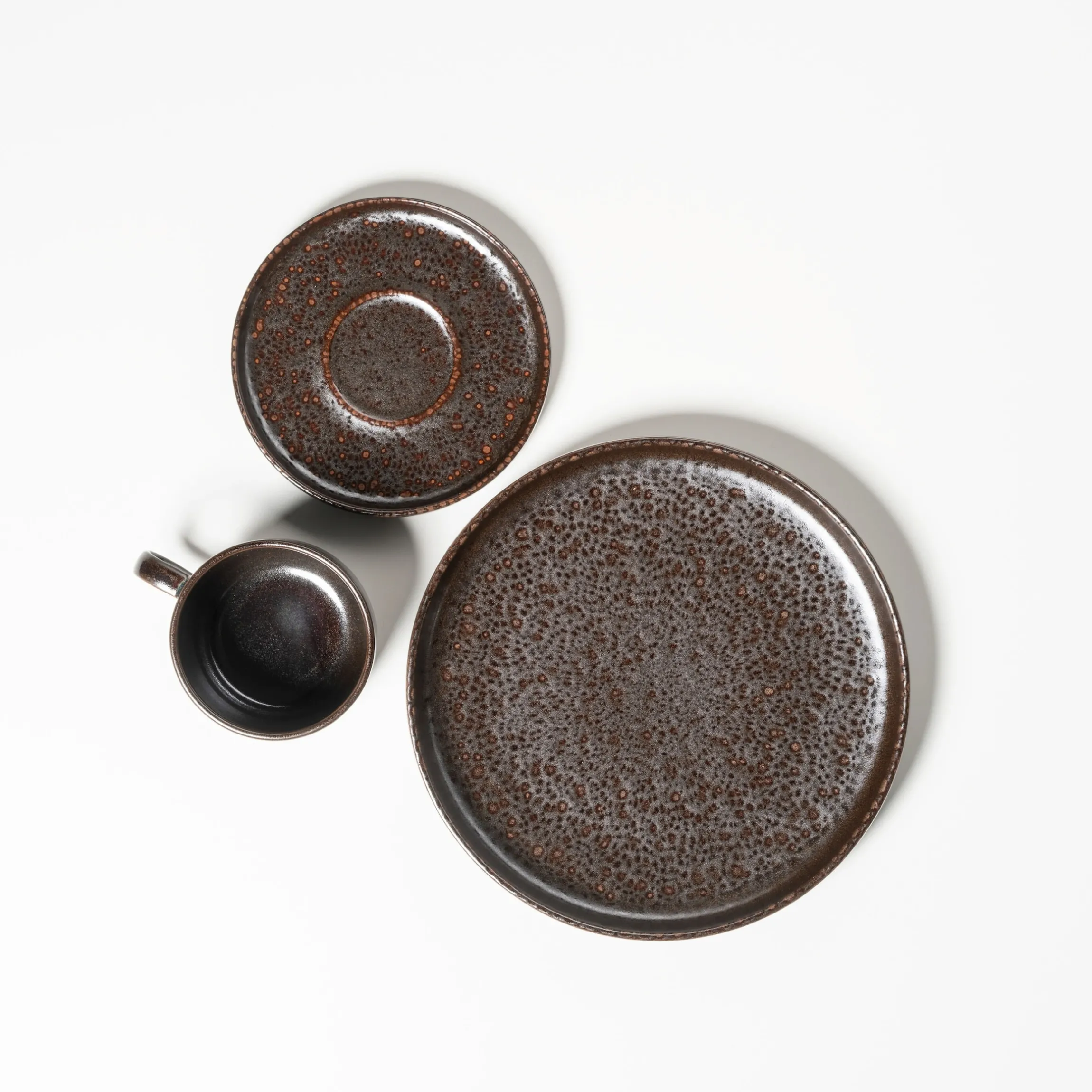 Kaffeeservice, Steinzeug Glockenklang