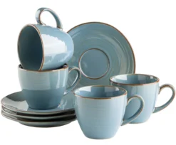 Kaffeetassenset, Keramik Nottingham Beige