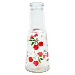 Karaffe mit Trinkglas „Kirsche“, 2-teilig