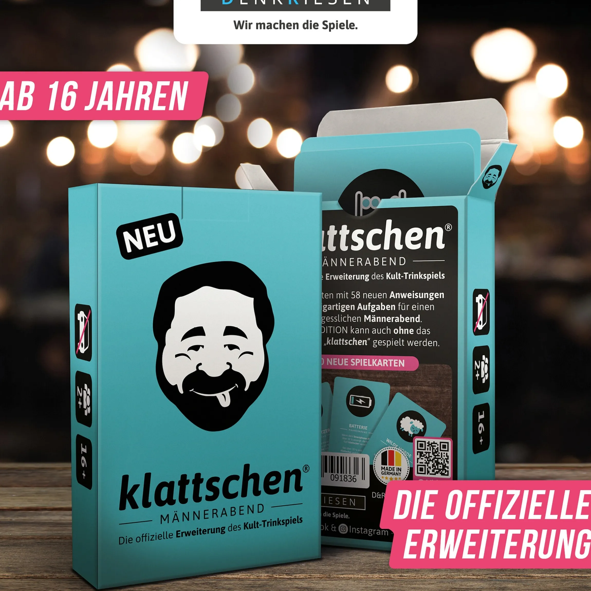Kartenspiel klattschen Männerabend