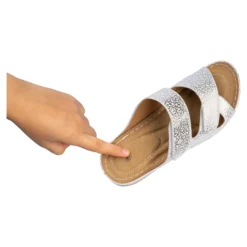 Keil-Klettpantolette 